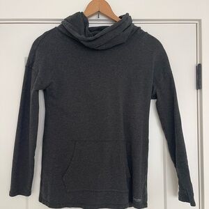 Calvin Klein Women’s Pullover Cowl Neck gray